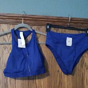 NWT Fabletics 2 Piece Separates Swimsuit
